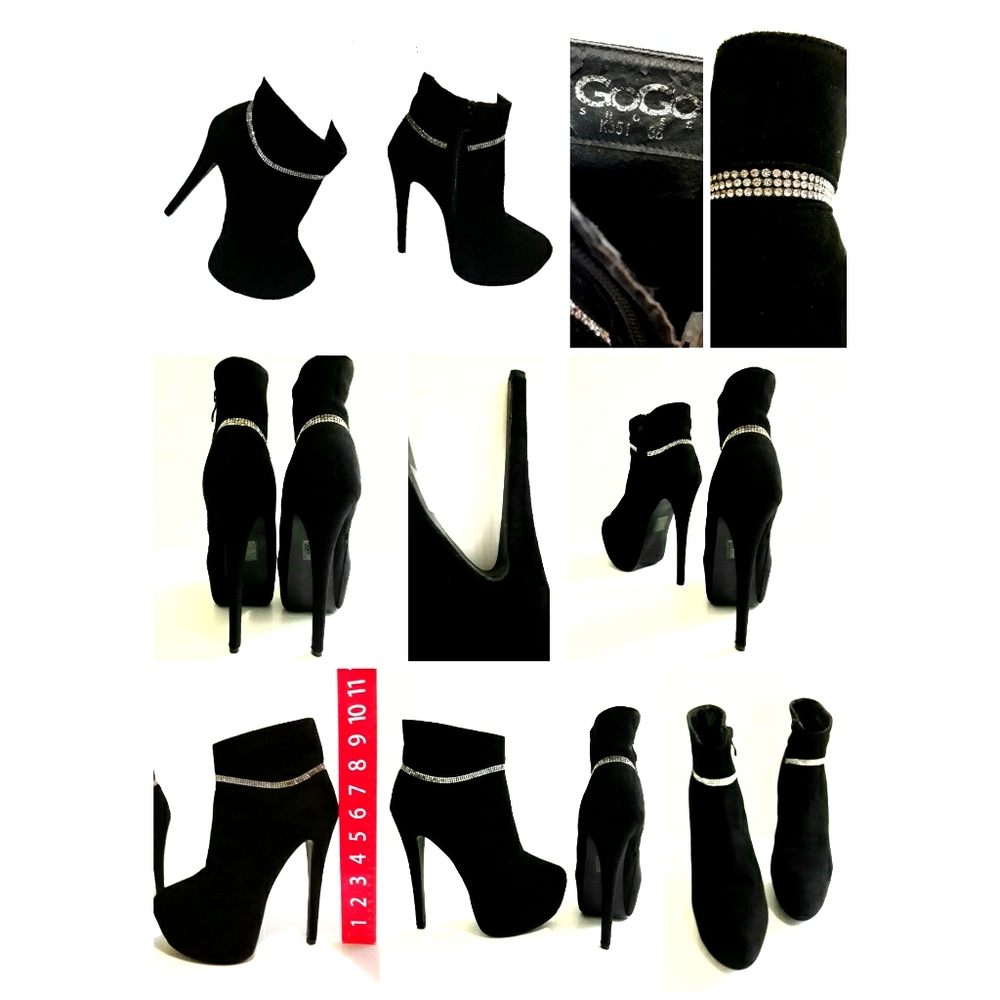GoGo High-Heel Platform Boots
